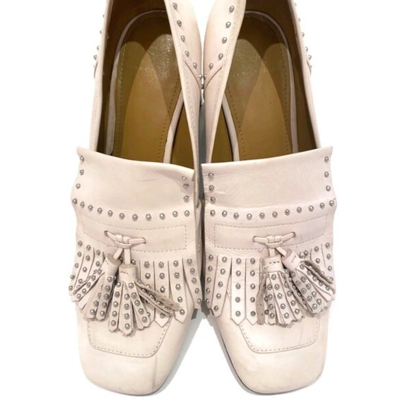 ❌SOLD❌ Marc Fisher Studded Loafers Sz8M - Picture 5 of 8